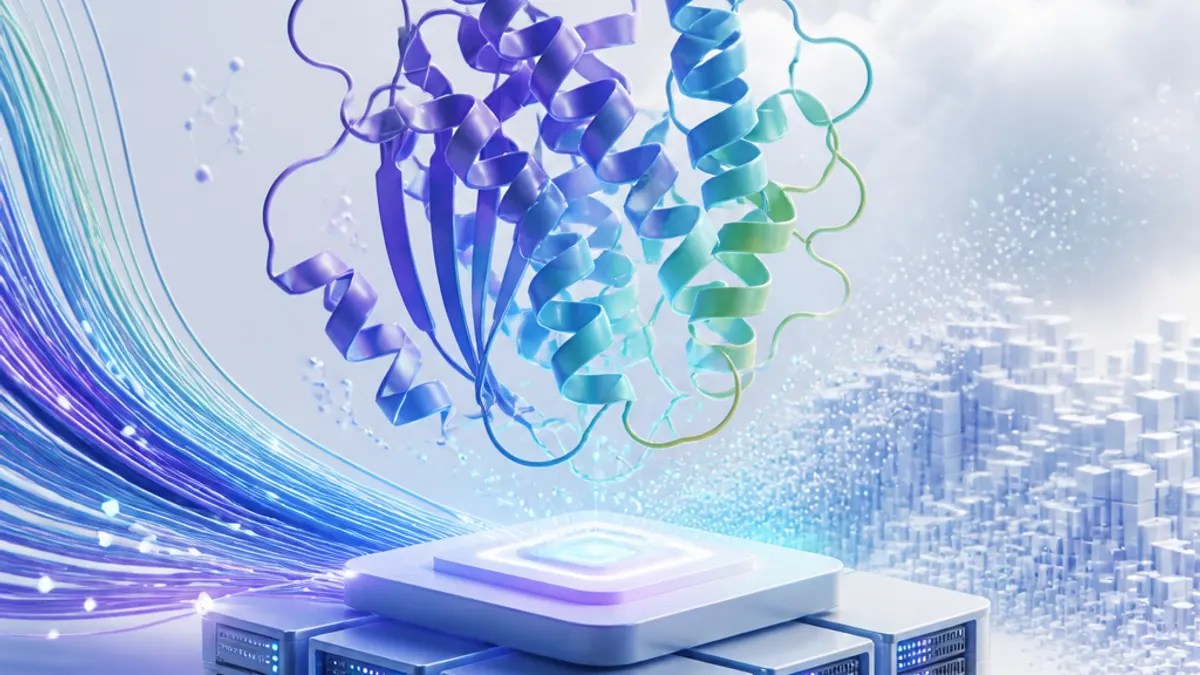 Accelerating Protein Structure Prediction at Scale illustration