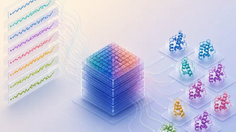 Accelerating Protein Structure Prediction at Scale concept diagram