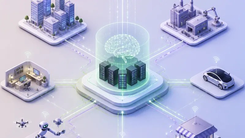 AI Grid Explained: NVIDIA’s Plan for Intelligence Everywhere concept diagram