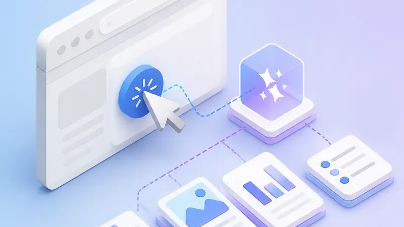 Chrome’s One-Click AI Prompts: A Beginner’s Guide concept diagram