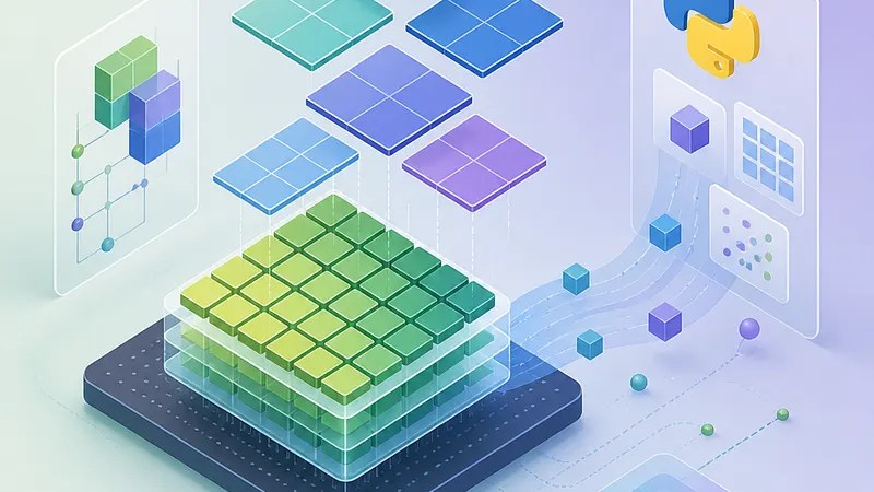 CUDA 13.2 Release: Tile Support and Python Features concept diagram