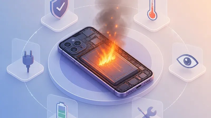 Galaxy S24 Catches Fire: What Users Should Know concept diagram