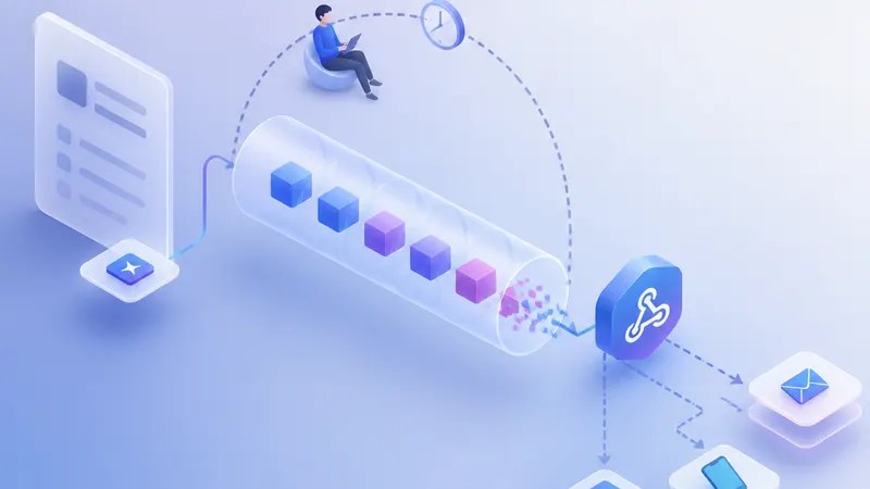 Gemini API Webhooks Cut Wait Time for Long Jobs concept diagram