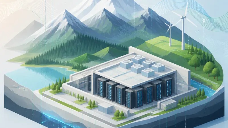 Google’s First Alpine Data Center Lands in Austria concept diagram