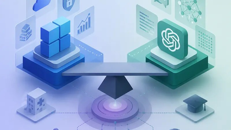 Microsoft and OpenAI: Why the Fight Matters concept diagram