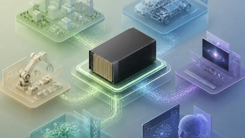NVIDIA RTX PRO 4500 Blackwell Server Edition Impact concept diagram