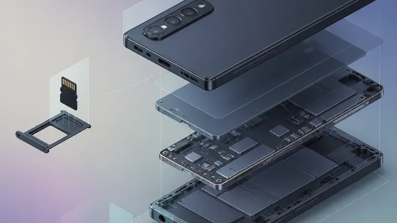 Sony Xperia 1 VIII brings back microSD, 3.5mm jack concept diagram