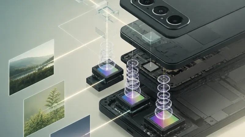 Sony Xperia 1 VIII puts cameras first concept diagram