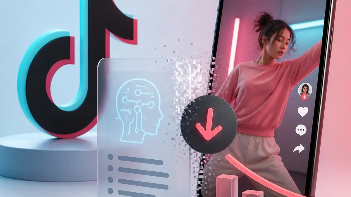 TikTok Scales Back AI Video Descriptions illustration