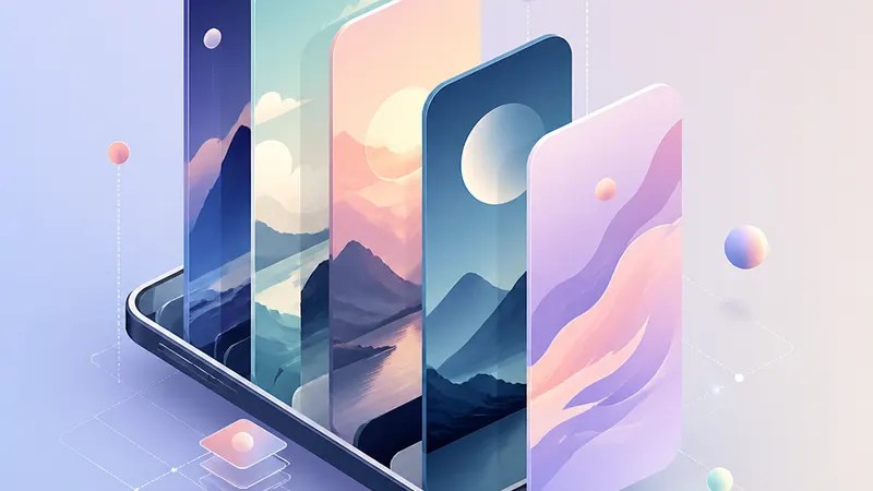 Wallpaper Wednesday brings fresh phone wallpapers concept diagram
