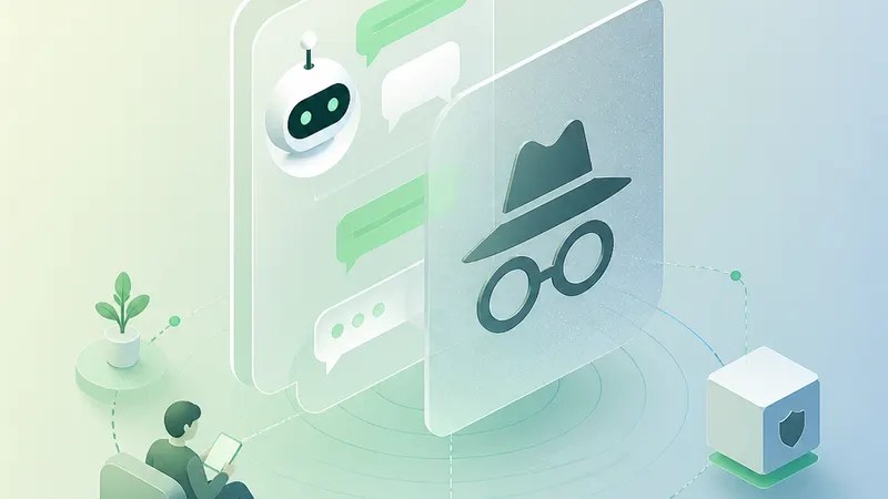 WhatsApp’s AI Chatbot Gets an Incognito Mode concept diagram